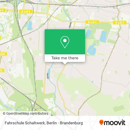 Fahrschule Schaltwerk map