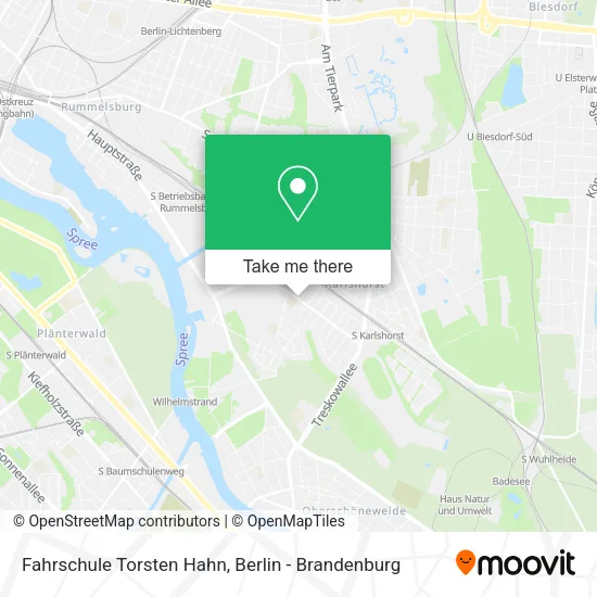 Карта Fahrschule Torsten Hahn