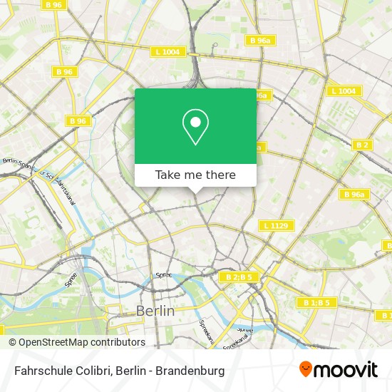 Fahrschule Colibri map