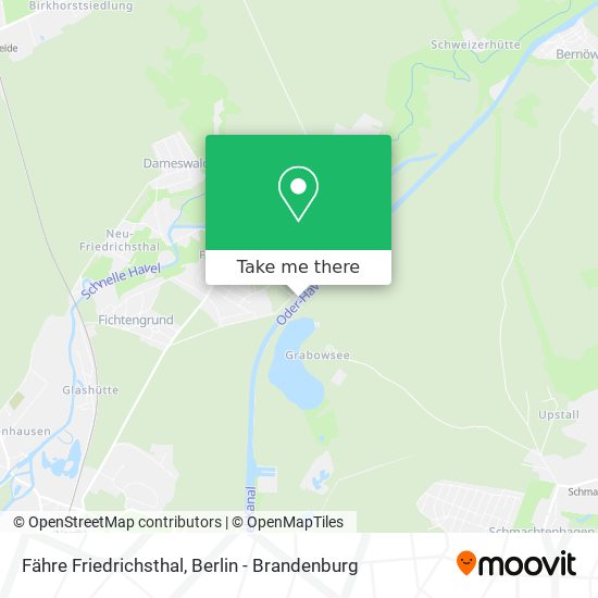 Карта Fähre Friedrichsthal