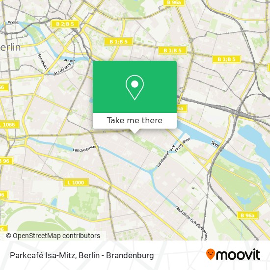 Parkcafé Isa-Mitz map