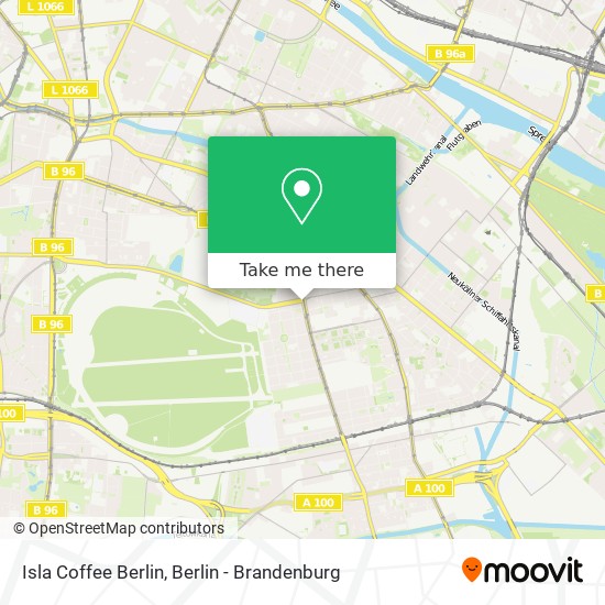 Карта Isla Coffee Berlin