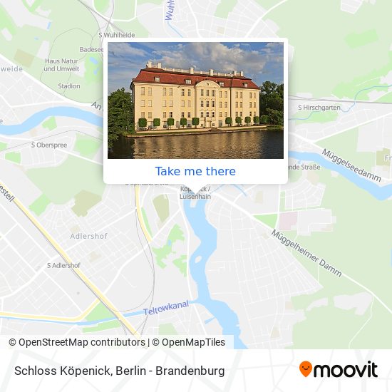 Schloss Köpenick map