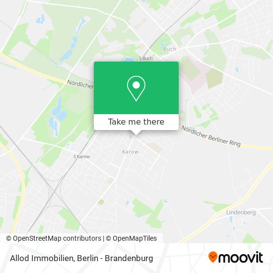 Allod Immobilien map