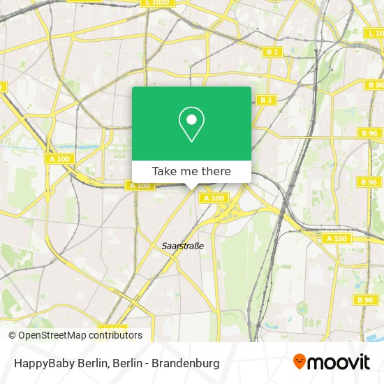 HappyBaby Berlin map