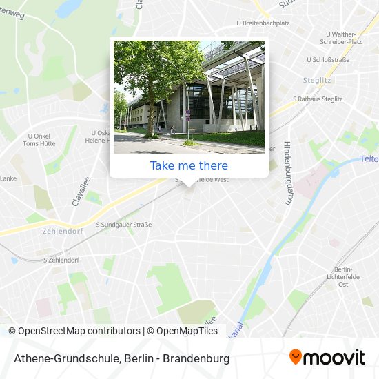 Athene-Grundschule map