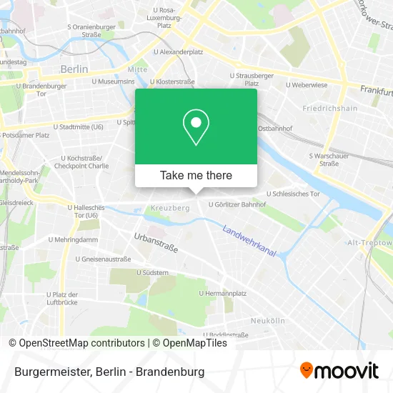 Карта Burgermeister