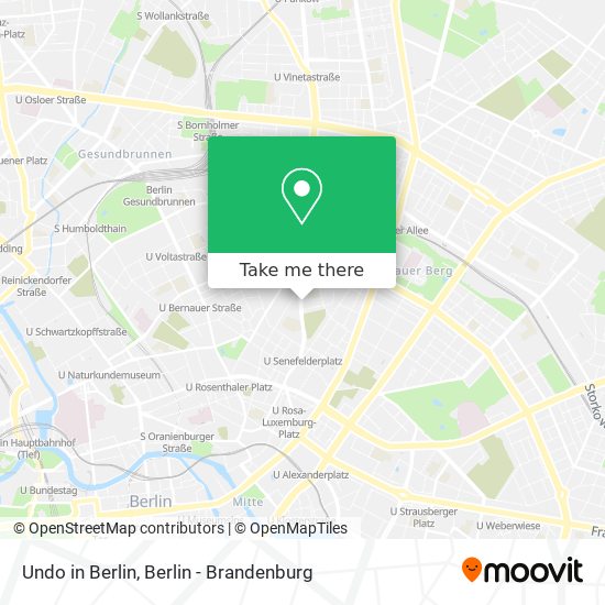 Undo in Berlin map