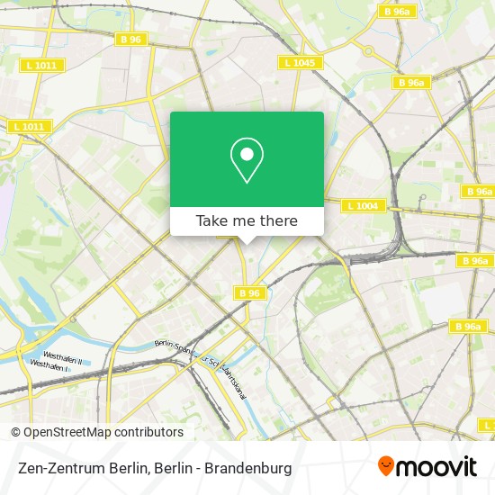 Карта Zen-Zentrum Berlin