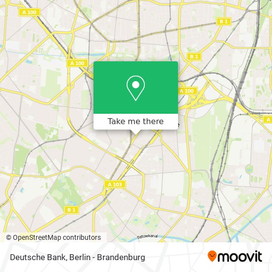 Deutsche Bank map