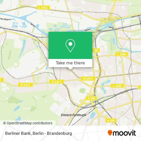 Berliner Bank map