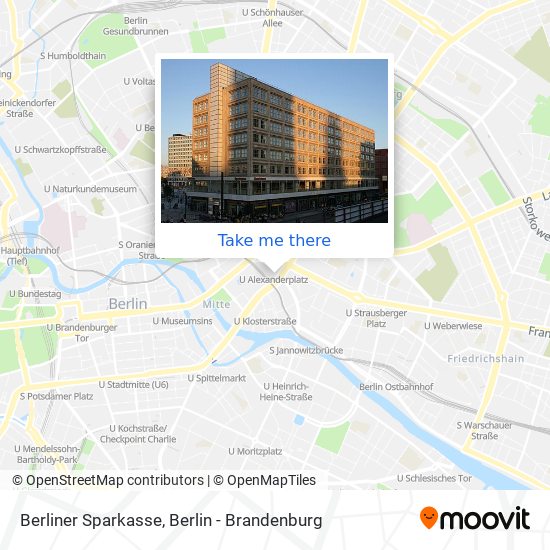 Карта Berliner Sparkasse
