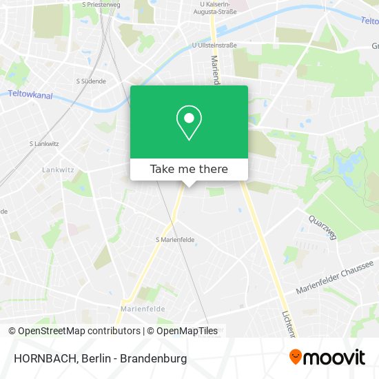 HORNBACH map