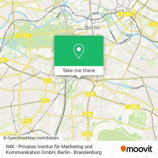IMK - Privates Institut für Marketing und Kommunikation GmbH map