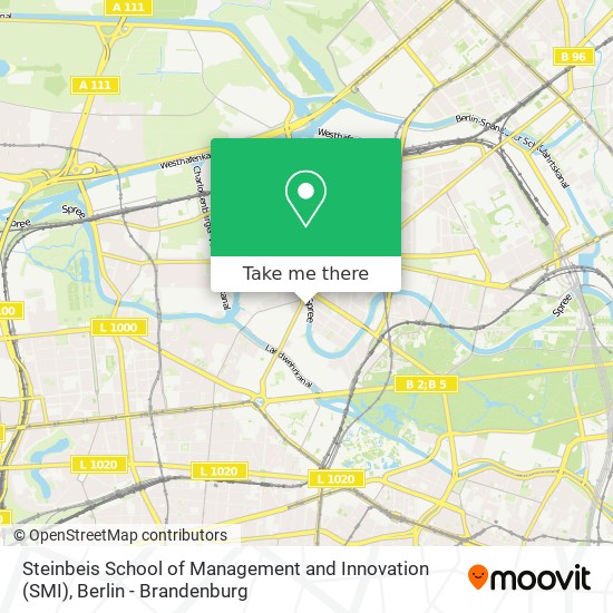 Steinbeis School of Management and Innovation (SMI) map