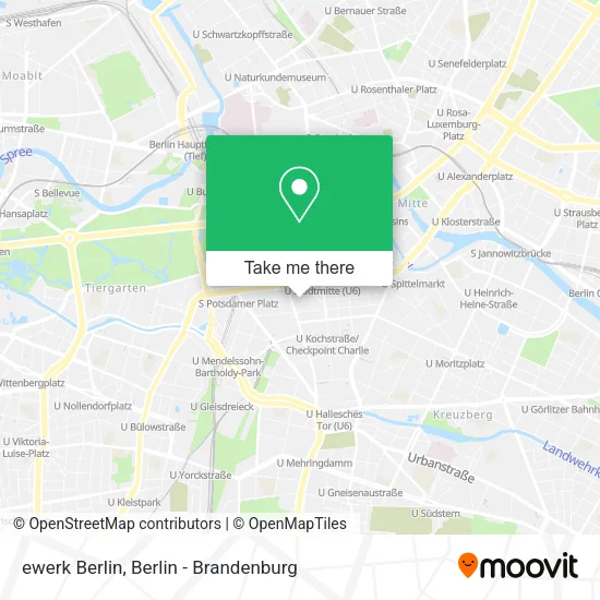 ewerk Berlin map