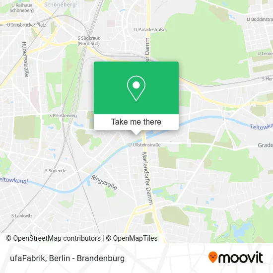 ufaFabrik map