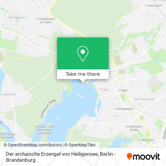 Der archaische Erzengel von Heiligensee map
