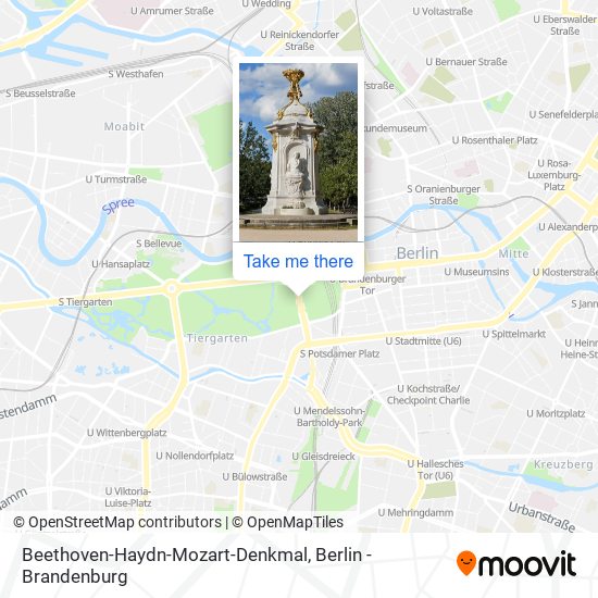 Карта Beethoven-Haydn-Mozart-Denkmal