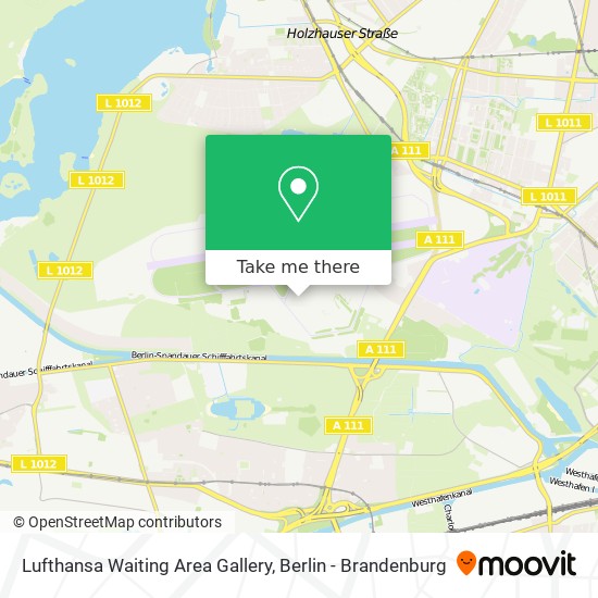 Карта Lufthansa Waiting Area Gallery