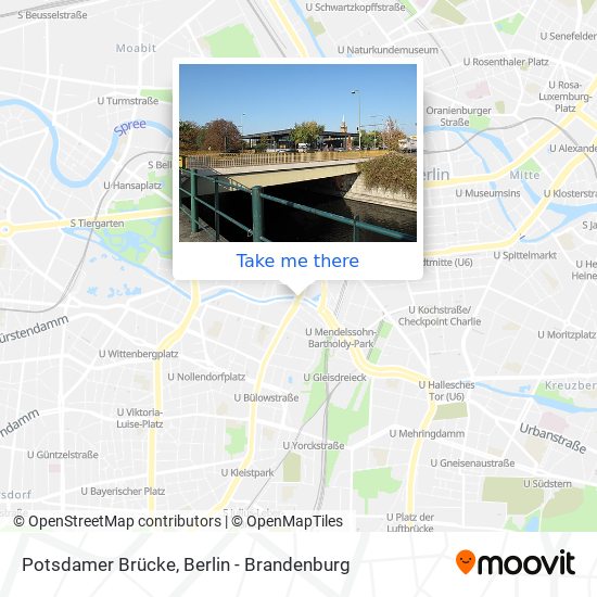 Potsdamer Brücke map
