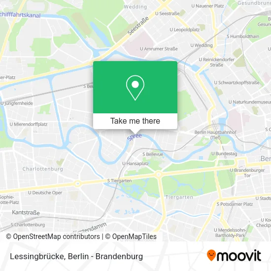 Карта Lessingbrücke