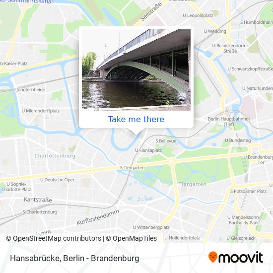 Hansabrücke map