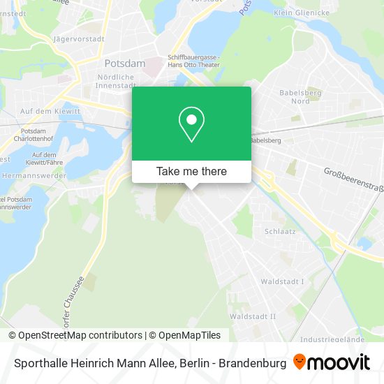Sporthalle Heinrich Mann Allee map