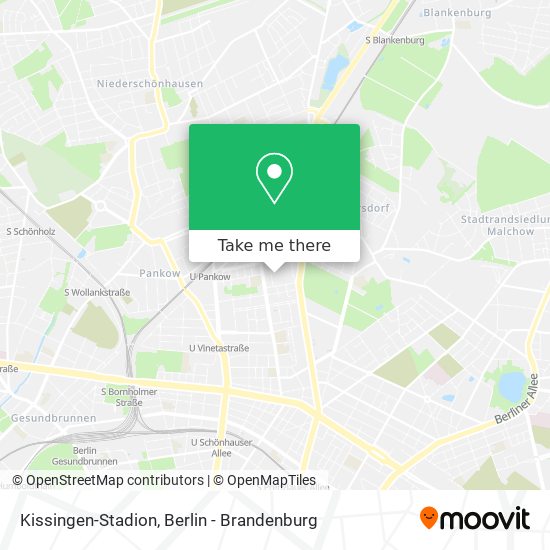 Kissingen-Stadion map