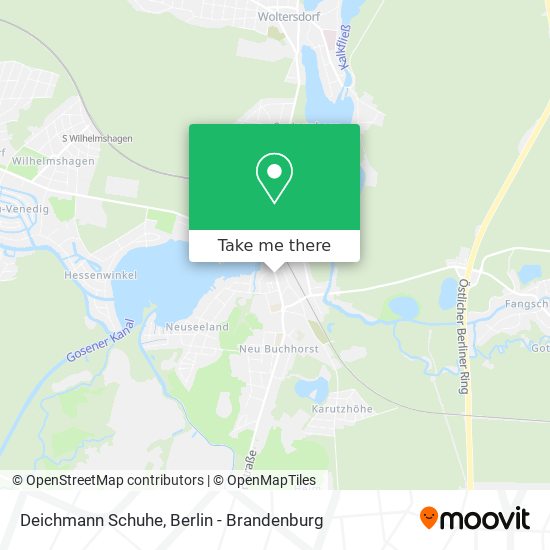Карта Deichmann Schuhe