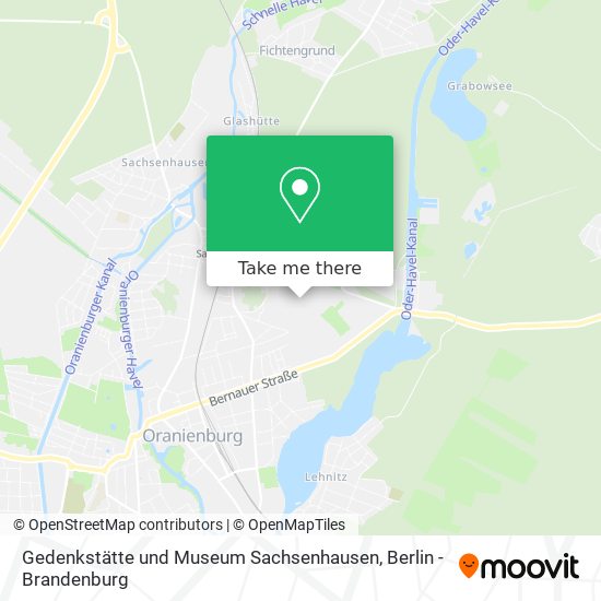 Карта Gedenkstätte und Museum Sachsenhausen