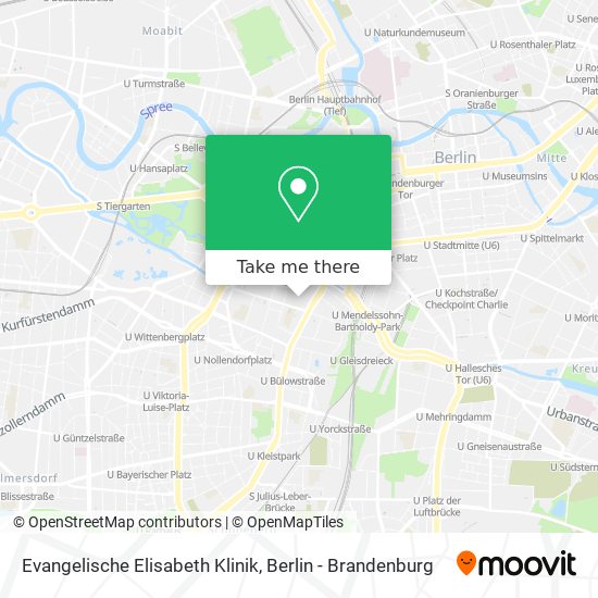 Evangelische Elisabeth Klinik map
