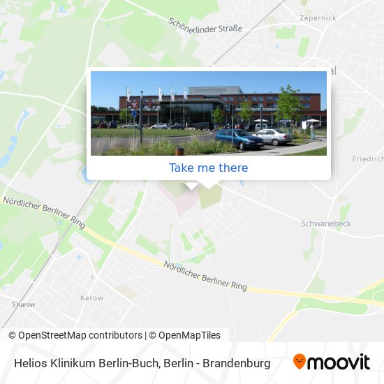 Helios Klinikum Berlin-Buch map