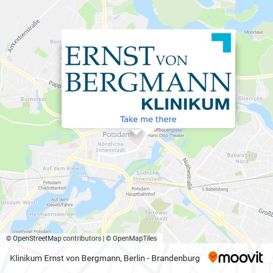 Klinikum Ernst von Bergmann map