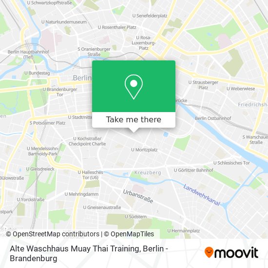 Alte Waschhaus Muay Thai Training map