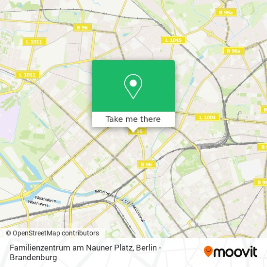 Карта Familienzentrum am Nauner Platz