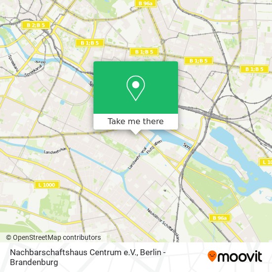 Карта Nachbarschaftshaus Centrum e.V.