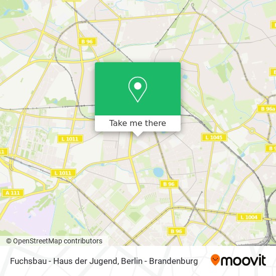 Карта Fuchsbau - Haus der Jugend