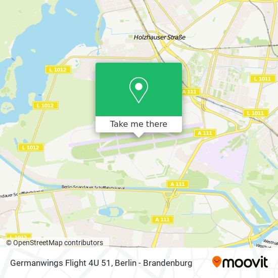Карта Germanwings Flight 4U 51