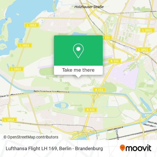 Lufthansa Flight LH 169 map