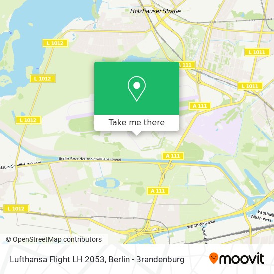 Lufthansa Flight LH 2053 map