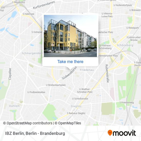 IBZ Berlin map