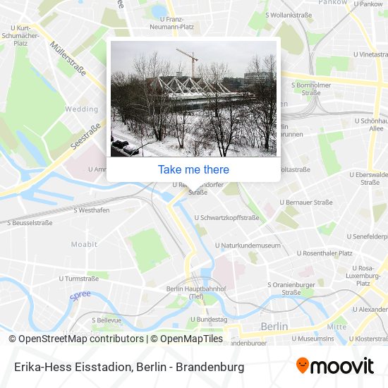 Erika-Hess Eisstadion map