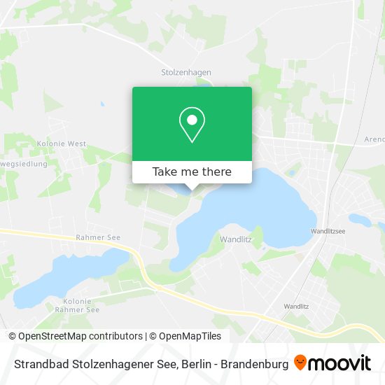 Карта Strandbad Stolzenhagener See