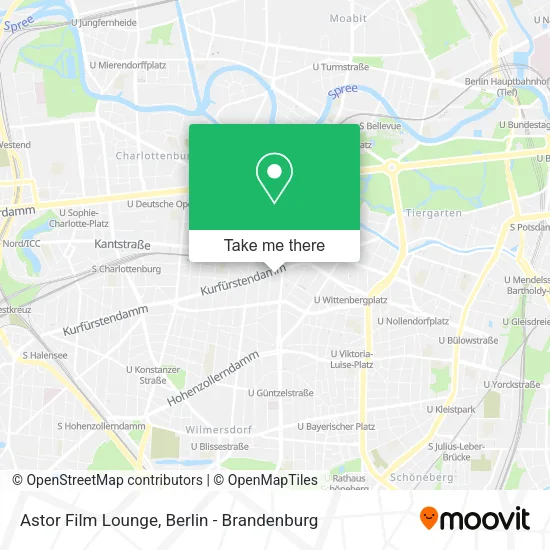Astor Film Lounge map