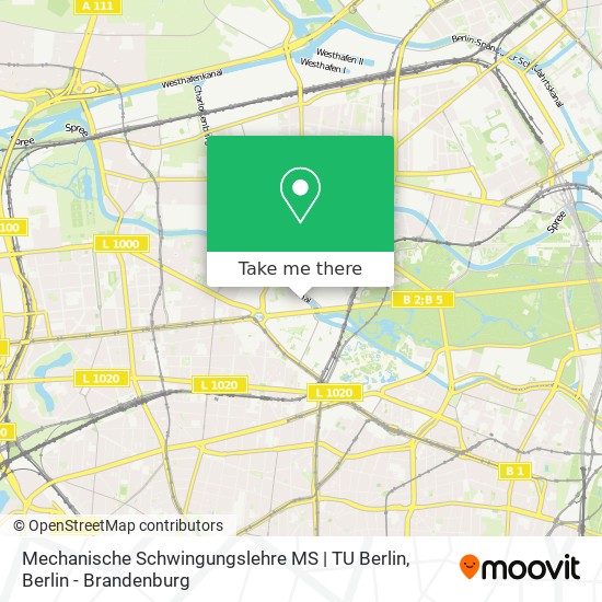 Mechanische Schwingungslehre MS | TU Berlin map