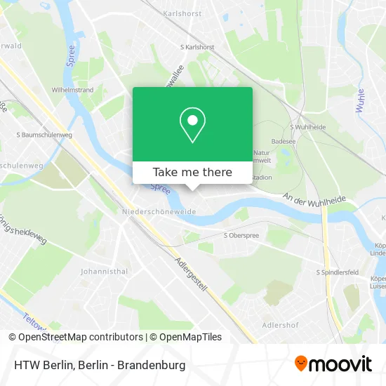 Карта HTW Berlin