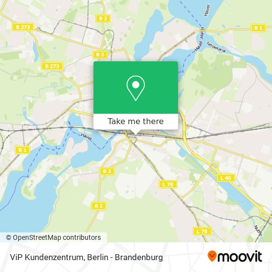ViP Kundenzentrum map