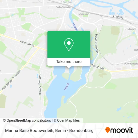 Marina Base Bootsverleih map