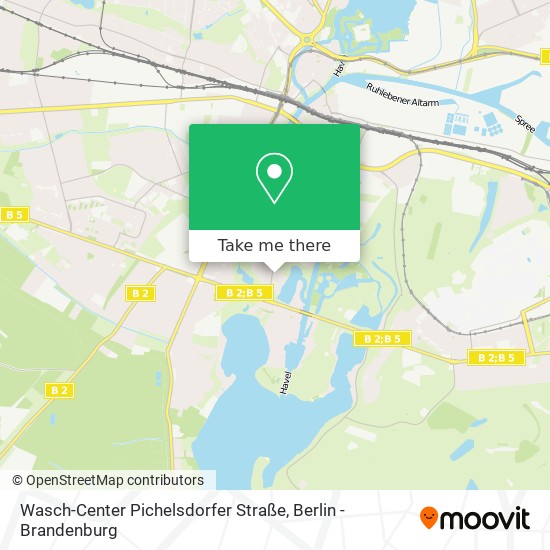 Карта Wasch-Center Pichelsdorfer Straße